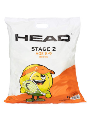 Saco de Bolas Head TIP - Laranja - 72 Und