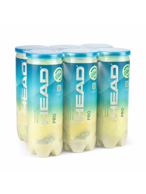 Bola de Tênis Head Pro - Pack com 6 tubos