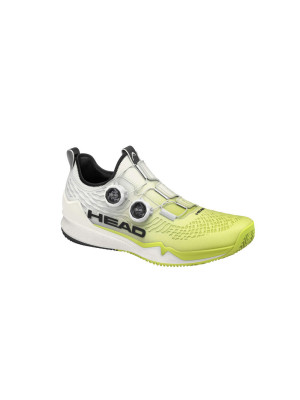 Tênis Head Endure Pro Boa Clay Masculino - Branco e Amarelo