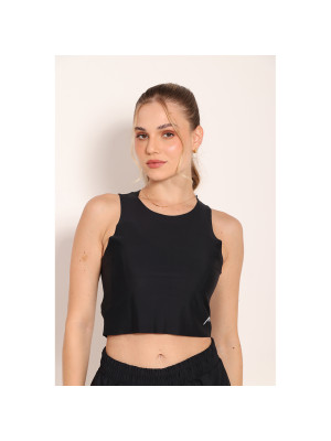 Cropped Top Head Beach Nadador - Preto