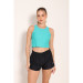 Cropped Top Head Beach Nadador - Turquesa