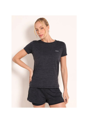 Camiseta Head Feminina Energy - Preta