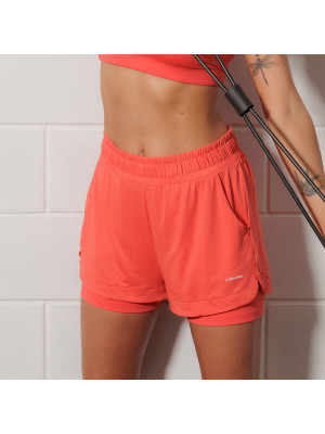 Short Head Feminino Sting - Coral