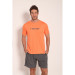 Camiseta Head Masculina Ludo - Laranja