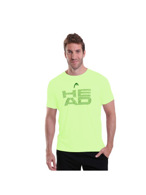 Camiseta Head Masculina Dry - Amarelo Neon