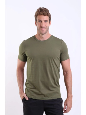 Camiseta Head Masculina Pima - Verde Militar