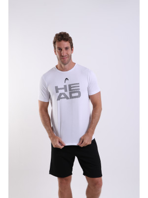 Camiseta Head Masculina Dry - Branca