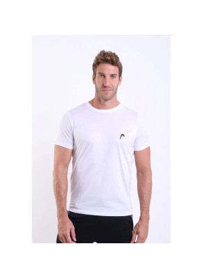 Camiseta Head Masculina Pima - Branca