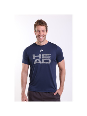 Camiseta Head Masculina Dry - Azul Marinho