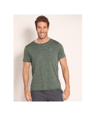 Camiseta Head Masculina Energy - Verde Militar