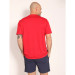 Camiseta Head Masculina Dry Tricolor - Vermelho e Marinho Camiseta Head Masculina Dry Tricolor - Vermelho e Marinho
