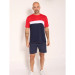 Camiseta Head Masculina Dry Tricolor - Vermelho e Marinho Camiseta Head Masculina Dry Tricolor - Vermelho e Marinho