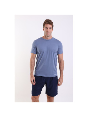 Camiseta Head Masculina Pima - Azul