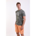 Camiseta Head Masculina Dry Logo - Verde Militar