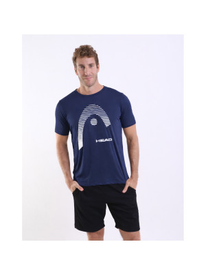 CAMISETA DRY ESTAMPA HEAD 2 - MARINHO