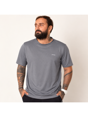 Camiseta Head Masculina Active - Chumbo