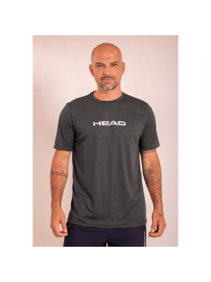 Camiseta Head Masculina Ludo - Chumbo