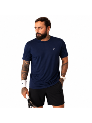 Camiseta Head Masculina Luna Dry - Azul Marinho
