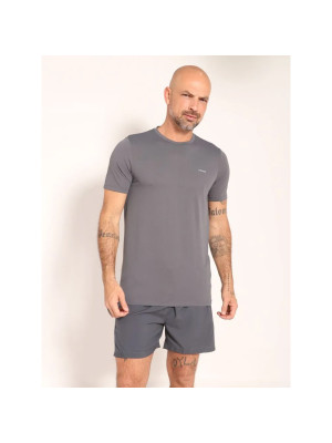 Camiseta Head Masculina Sting - Cinza
