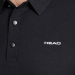 Camisa Polo Head Masculina Match Point - Preta Camisa Polo Head Masculina Match Point - Preta