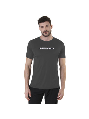 Camiseta Head Masculina Ludo - Chumbo