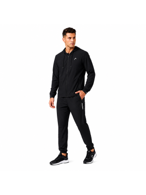 Conjunto Head Masculino Match Point - Preto