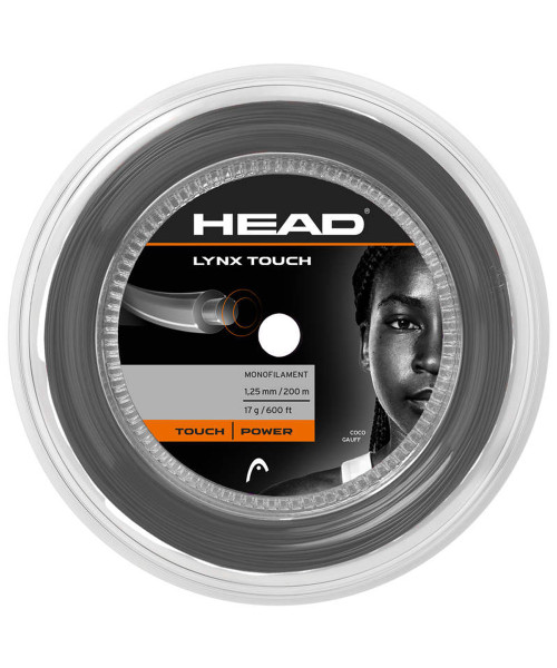 Rolo de Corda Head Lynx Touch 16 - Cinza