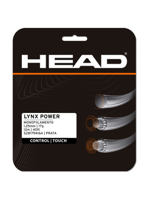 Set Head DLD de Corda Lynx Power 17 - Prata