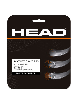 Set Head DLD de Corda Synthetic Gut PPS 16 - Dourada
