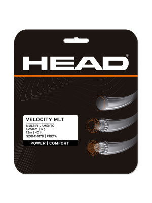 Set Head DLD de Corda Velocity MLT 17 - Preta