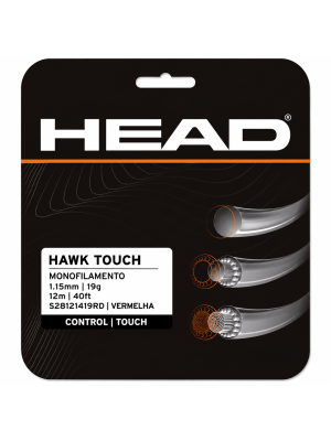 Set Head DLD de Corda Hawk Touch 19 - Vermelha