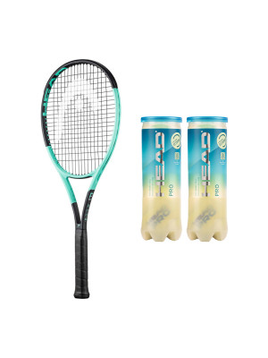 Raquete de Tênis Head Boom Pro + Corda + Tubo de Bola